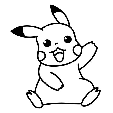 Dibujos de Pikachu para Colorear